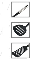 Non-Stick Spatula And Spoon Nylon Kitchen Utensils 44-Piece Cooking Spatula And Spoon Kitchen Utensils