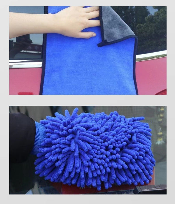 Tire Brush Car Supplies Cleaning Suit